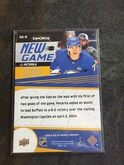 2024-25 Upper Deck Synergy – New Game John-Jason Peterka #NG-9