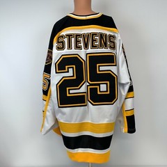 Starter Kevin Stevens Boston Bruins Jersey Vtg 90s NHL Hockey Sewn Size 2XL