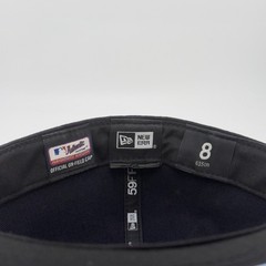New Era Boston Red Sox On-Field Authentic Fitted Hat Navy Blue Black UV Size 8