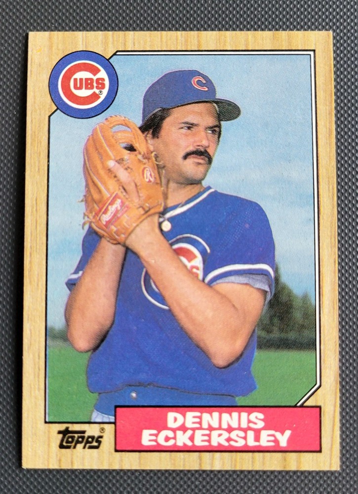 DENNIS ECKERSLEY – 1987 Topps #459 **NM** FREE SHIP & RETURN!