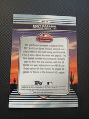 2022 Bowman Chrome #AFLS-10 Eguy Rosario 2021 AFL Fall Stars