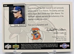 2000 SP Top Prospects GRANT ROBERTS Chirography Auto Binghamton Mets #GR MiLB