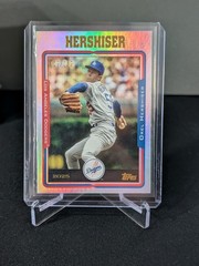 2025 Topps Archives – 2005 Topps Orel Hershiser #217 Rainbow Foilboard /149