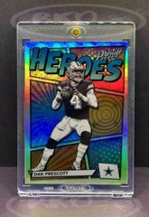 DAK PRESCOTT RARE HOLO REFRACTOR INVESTMENT CARD PANINI SSP COWBOYS MVP MINT