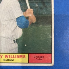 1961 Topps #141 Billy Williams ROOKIE Chicago Cubs Hall of Fame