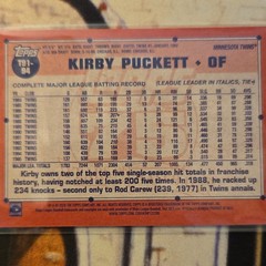Topps 2025 Series 1 Kirby Puckett Minnesota Twins 1991 Koi Fish