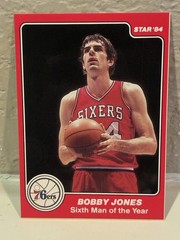 1983-84 Star Sixers Champs #19 Bobby Jones Sixth Man Of The Year NRMT B