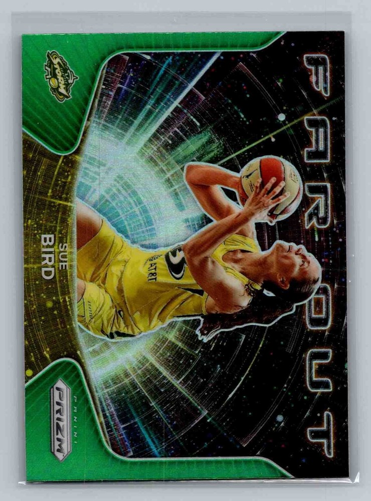 SUE BIRD Far Out Green #8 2021 Panini Prizm WNBA