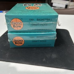 (2) 1991 Front Row Draft Picks Basketball Boxes Factory Sealed Plus A Few Extras