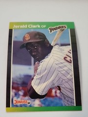 1989 Donruss Jerald Clark San Diego Padres #599b DP, RC