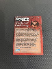 Topps 1998 WCW/nWo “Macho Man” Randy Savage S3 nWo Wrestling Insert Card