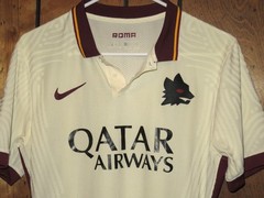Nike 2020 2021 Roma Vaporknit Away Jersey Kit Shirt Medium