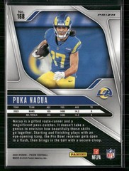 2024 Panini Prizm #168 Puka Nacua Black and White Checker