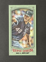 2016 Topps Gypsy Queen #25 Chris Sale Mini Green #/99