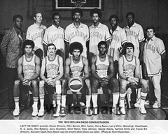 72 – 73 ABA San Diego Conquistadors Inaugural Season Team Picture 8 X 10 Photo