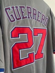 Vintage Vladimir Guerrero jr jersey Montreal Expos Gray Men&rsquo;s size Canada