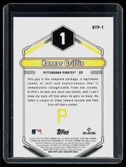 2026 Bowman Bowman Scouts&rsquo; Top 100 Konnor Griffin #BTP-1