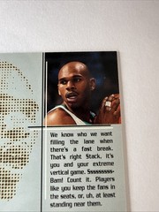1998-99 Skybox Molten Metal Fusion Heavy Metal Jerry Stackhouse #15F
