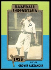 Grover Cleveland Alexander 1980-87 SSPC HOF #14c Philadelphia Phillies