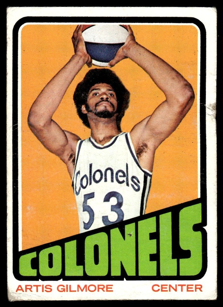 1972-73 Topps Artis Gilmore Rookie Kentucky Colonels #180