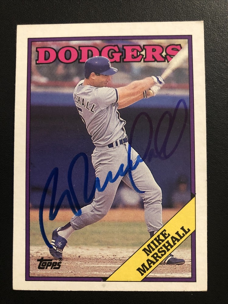 1988 Topps MIKE MARSHALL LAD Hard Autograph…$1.32 eBay Standard Envelope