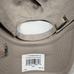 ‘47 Brand Philadelphia Eagles Desert Tan Clean Up Adjustable Strap NFL Dad Hat