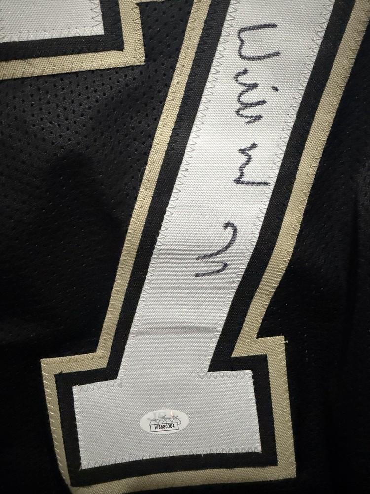 Willie Roaf signed custom Jersey auto autograph JSA size XL CERTIFIED