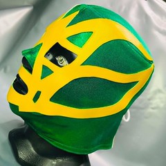 Fishman Semi Professional Wrestling Lucha Costume Mask Mascara Luchador Green