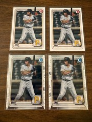 Oneil Cruz 4 Rookie lot 2020 Bowman Draft Chrome #BD-65 Pittsburgh Pirates RC