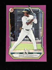 2026 Bowman BP-139 EDGAR MONTERO 1st FUCHSIA PAPER Parallel 195/299 A&rsquo;s