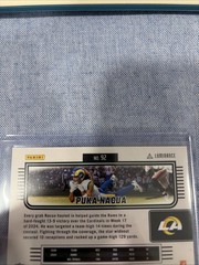 2025 Panini Luminance – Puka Nacua #92 Green #071/100 – Los Angeles Rams