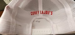COREY LAJOIE&rsquo;S KICKBALL KLASSIC NASCAR Autographed / Signed Hat HOCEVAR SVG +