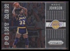 2015-16 Panini Prizm #7 Magic Johnson Point Men