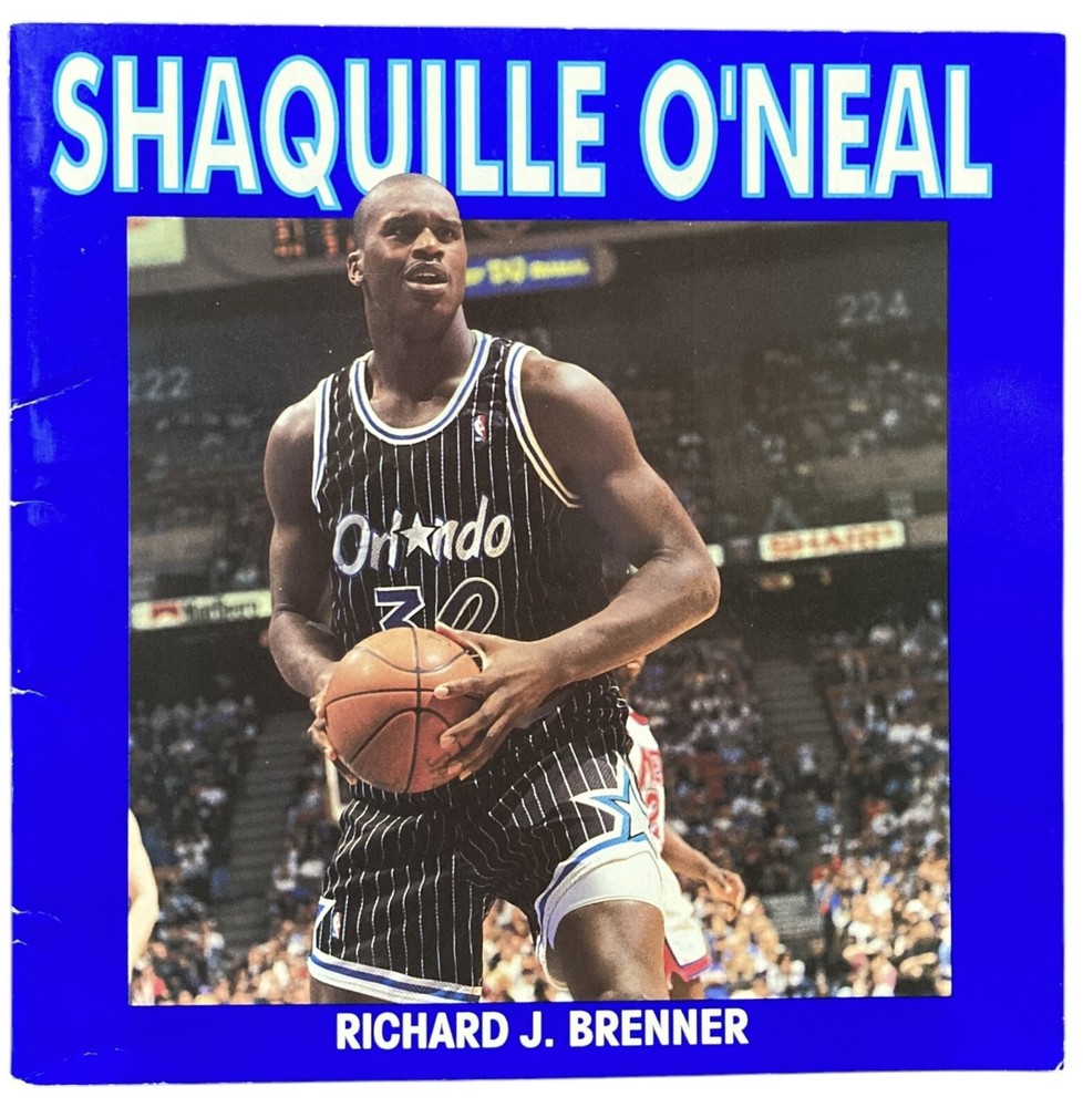 Vintage 1999 SHAQUILLE O&rsquo;NEAL Book by Richard J Brenner