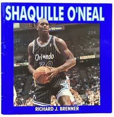 Vintage 1999 SHAQUILLE O&rsquo;NEAL Book by Richard J Brenner