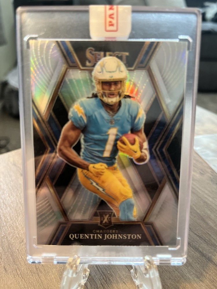 2022 Panini Select – 2023 XRC Quentin Johnston #511 Silver Prizm (RC)