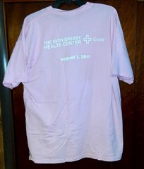 Atlanta Dream Pink Avon Breast Health Center XL Short Sleeve Shirt