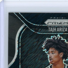 2025-26 Prizm FOTL Black Shimmer 1/1 TAJH ARIZA AUTO Sensational Signatures