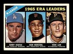 1966 TOPPS BASEBALL # 1 TO # 183 / SEE DROP DOWN MENU FOR CARD YOU WILL RECEIVE