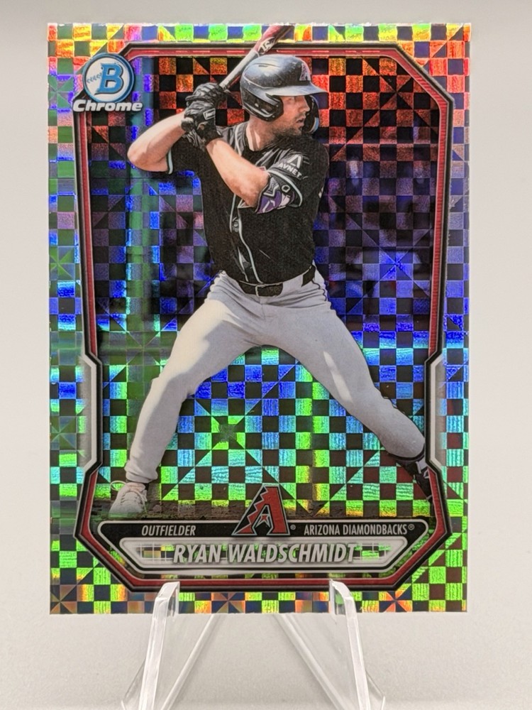 2026 Bowman Chrome – Ryan Waldschmidt #BCP-39 – Prospects X-Fractor