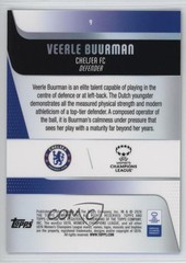 2025 Topps Chrome UEFA Women&rsquo;s Champions League /99 Veerle Buurman Rookie RC 5f0