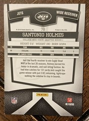 Santonio Holmes #78 2010 Donruss Elite New York Jets Pittsburgh Steelers