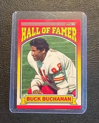 lot of 9 1990 Hall of Famer Football Trading Cards