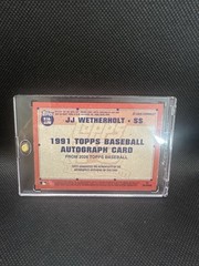 2026 Topps Series 2 JJ Wetherholt St. Louis Cardinals Rookie Auto #91A-JJW