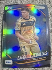 2025-26 Panini Fifa Exequiel Zeballos Silver Prizm RC