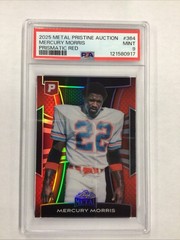 2025 Leaf Metal Pristine Auction Mercury Morris Red Prismatic /5 POP 1!!