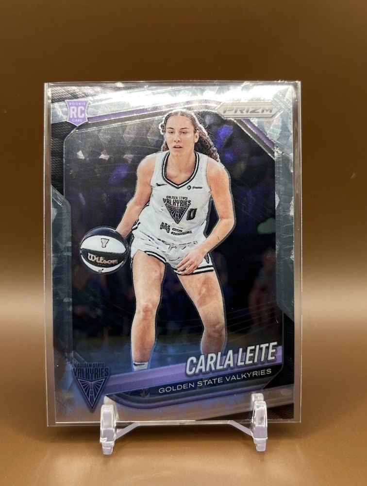 2025 WNBA Panini Prizm Carla Leite RC Swirl #6 Valkyries