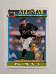 Paul Skenes 1991 Retro All-Stars | 2026 Topps Series 2 | #91AS-39 Pirates Star!!