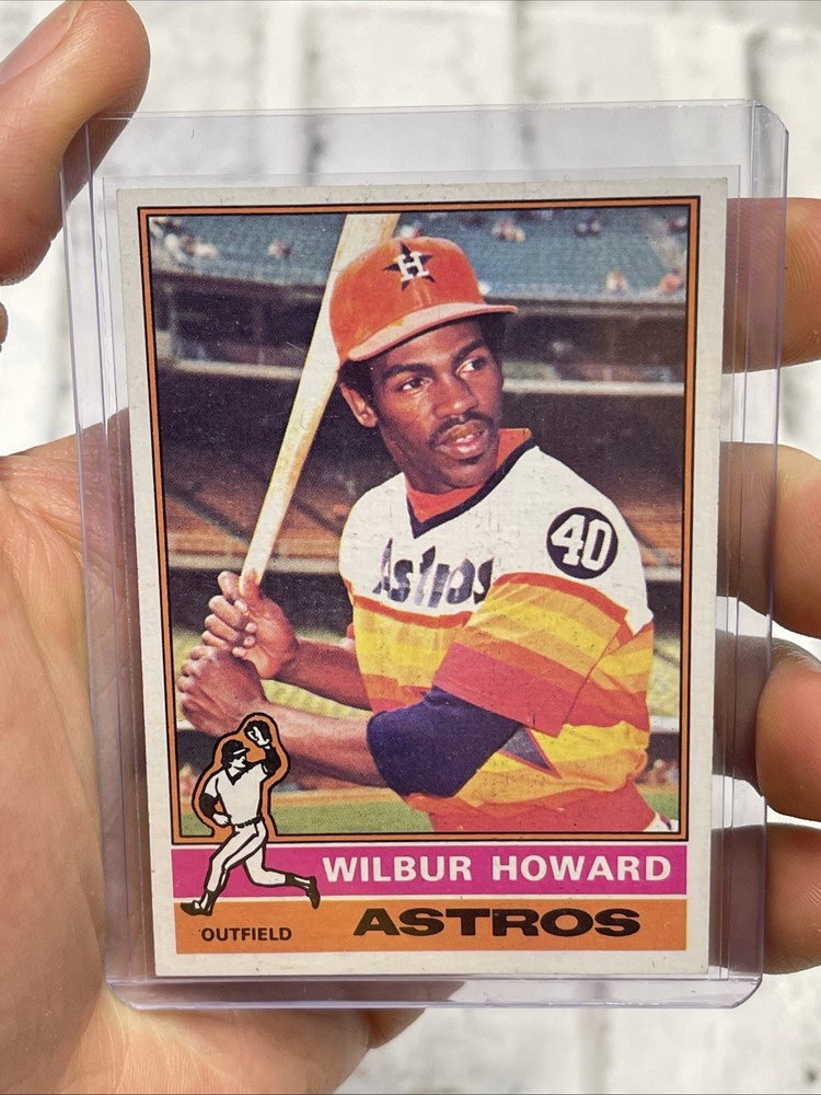 1976 Topps Set-Break # 97 Wilbur Howard NM-MT OR BETTER Vintage Baseball Card