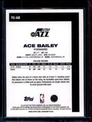 2025-26 Topps #TC-AB Ace Bailey 1980-81 Topps Chrome Basketball
